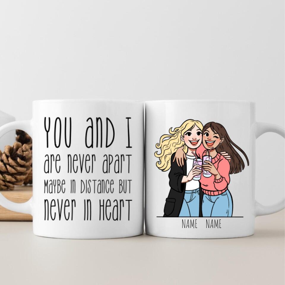 Personalized Besties Mug