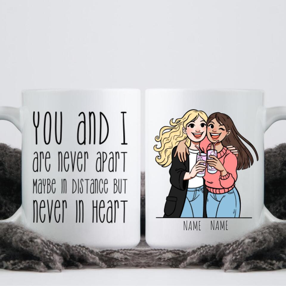 Personalized Besties Mug