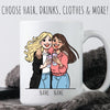 Personalized Besties T-Shirt