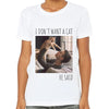 I Don't Want A Cat He/She Said Personalized T-Shirt