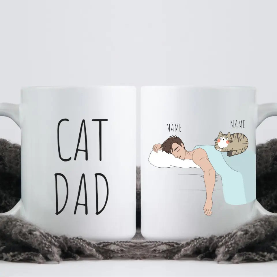 Personalized Cat Dad Sweatshirt