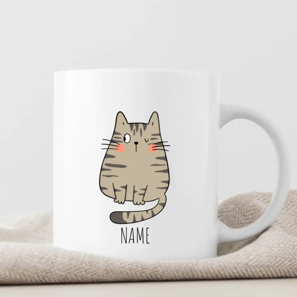 Your Cat Family Personalized Mug