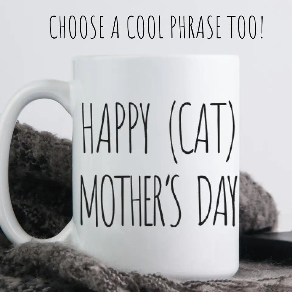 Personalized Cat Mug