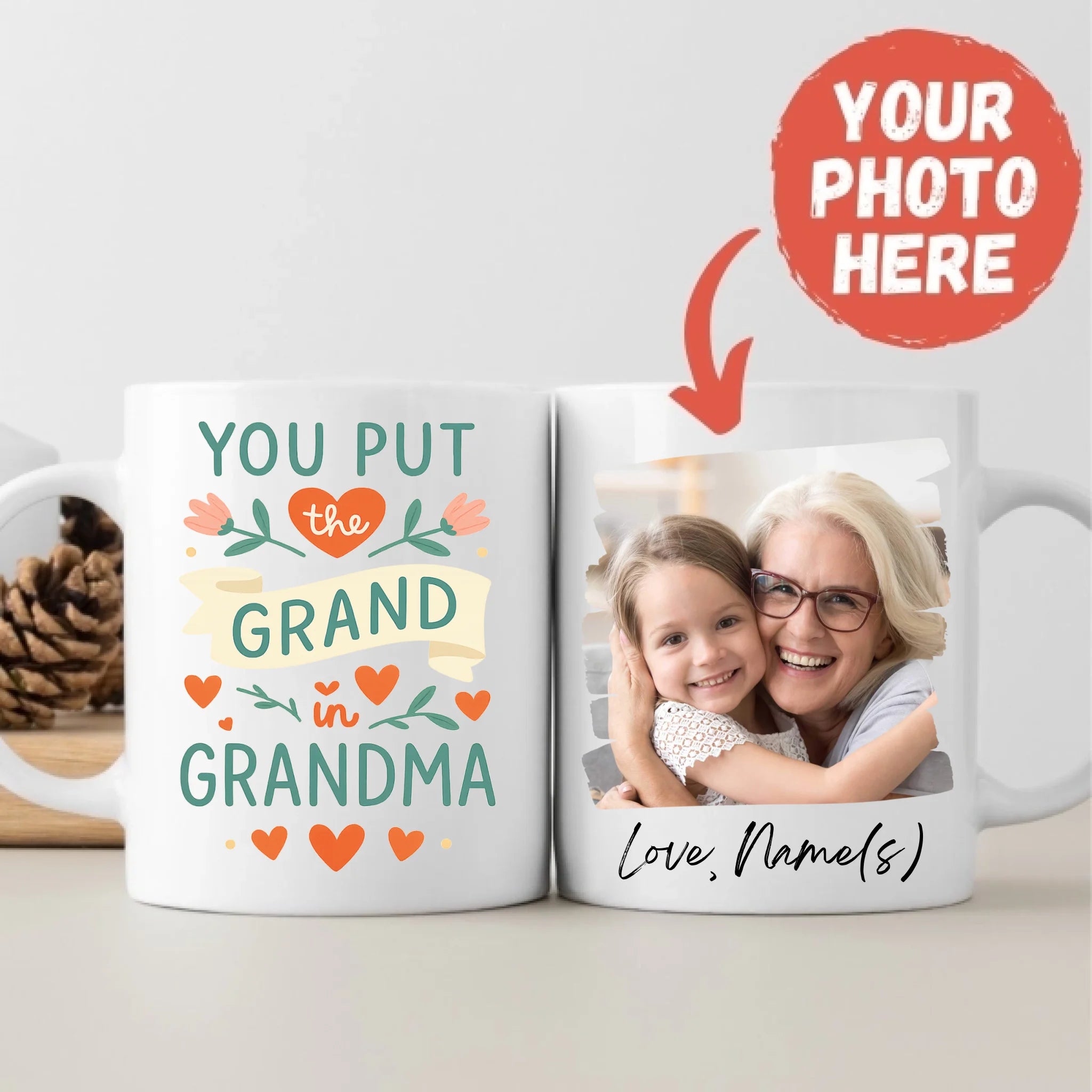 Personalized Grandma's Mug
