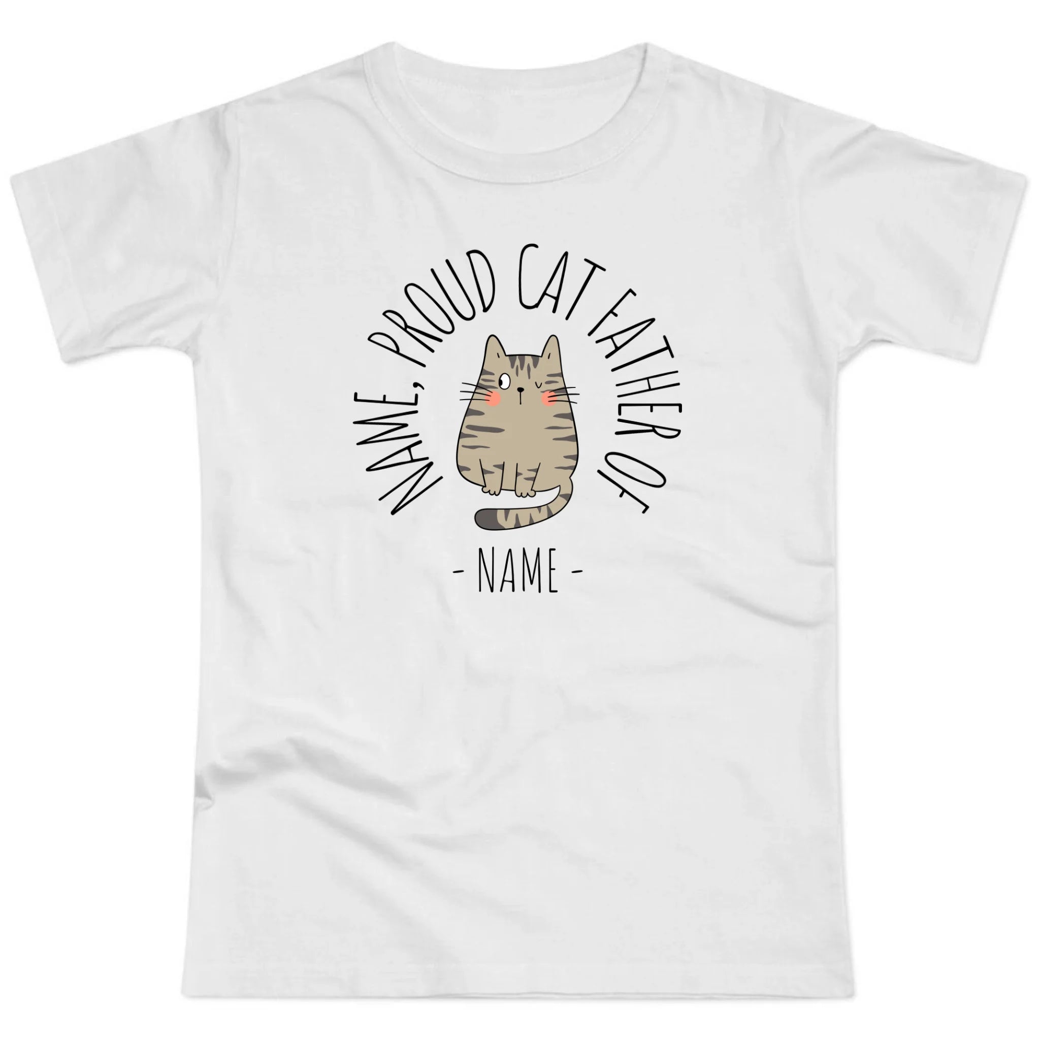 Cat Dad/Mom/Employee Personalized T-Shirt