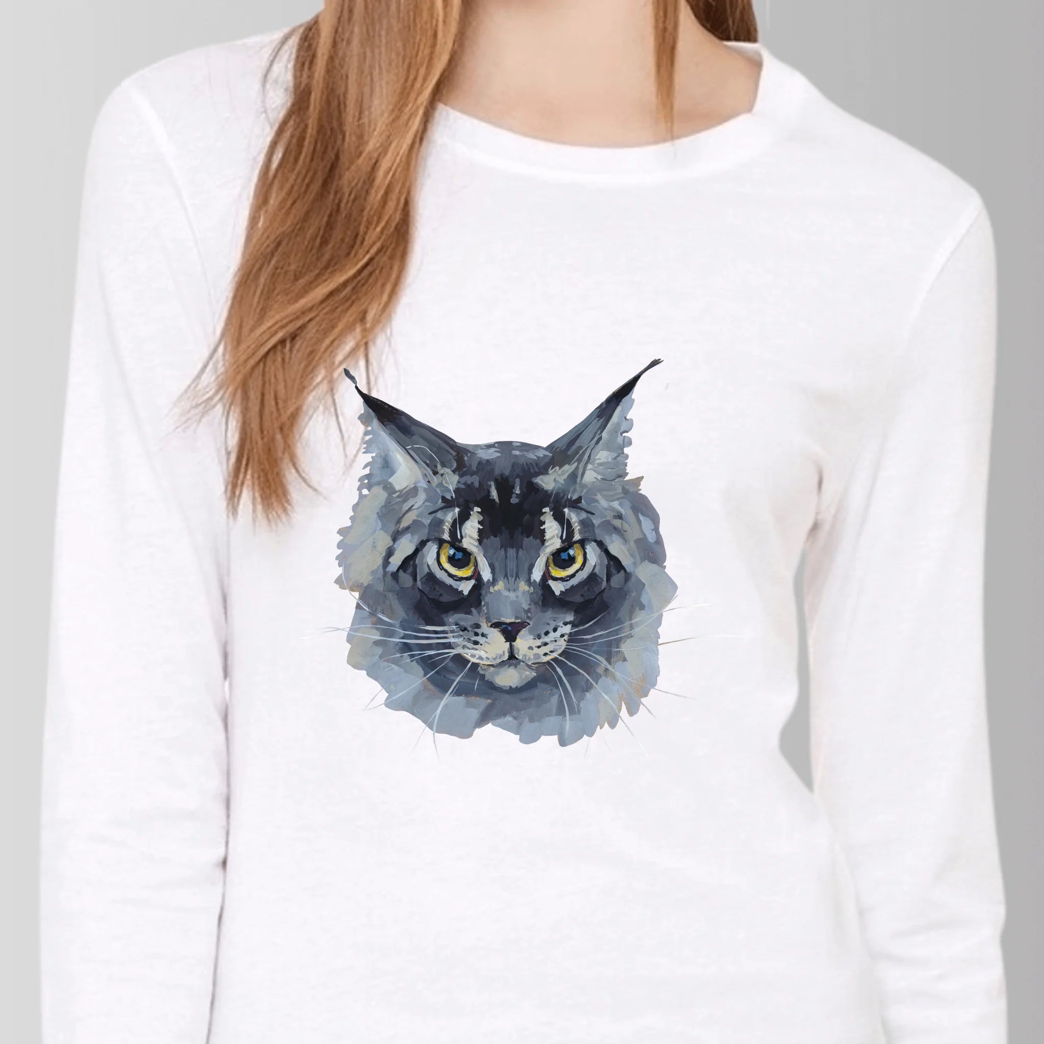Single Stroke Cat T-Shirt