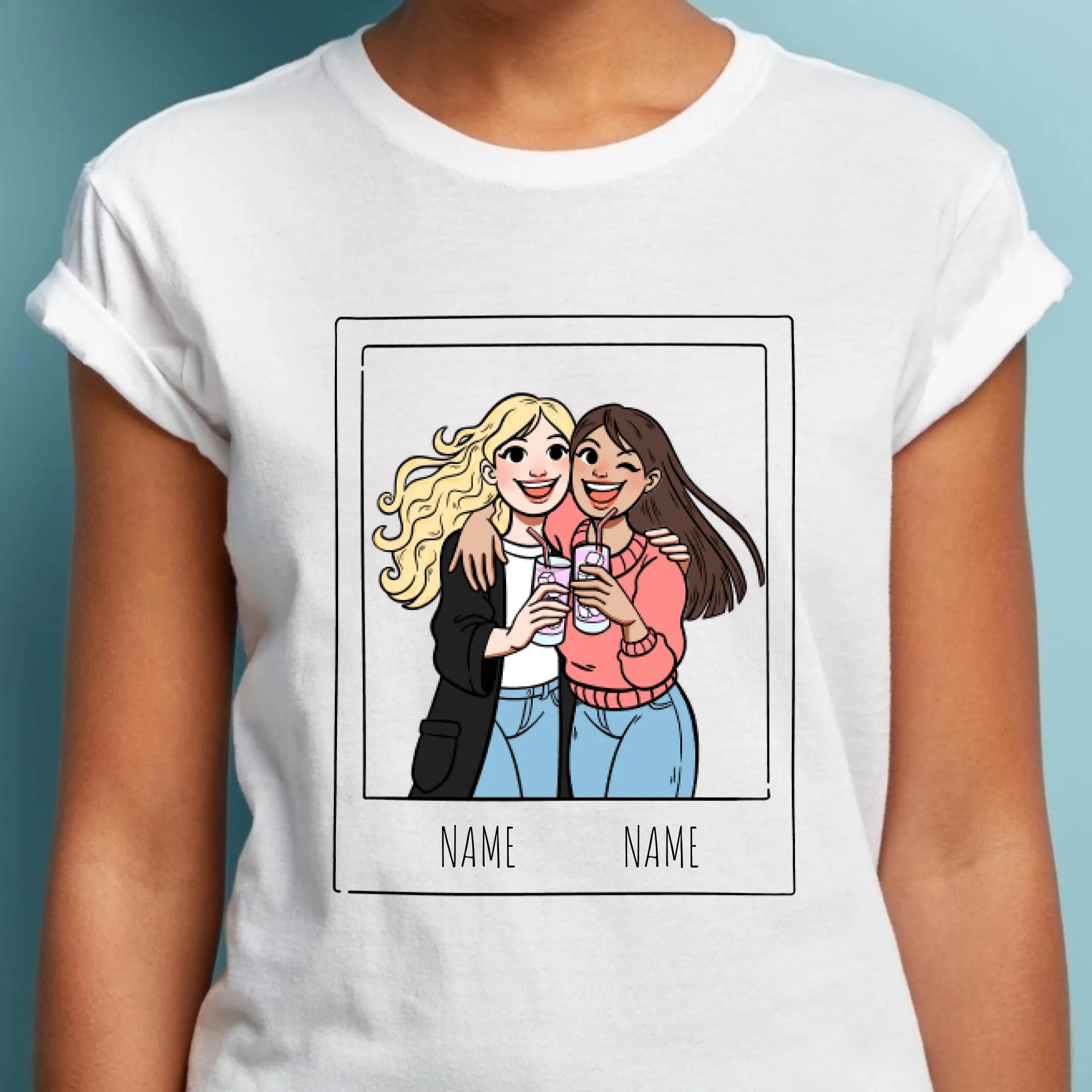 Personalized Mother & Daughter Mug