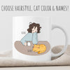 Personalized Cat Morning T-Shirt