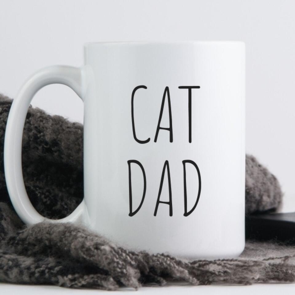 Personalized Cat Dad Sweatshirt